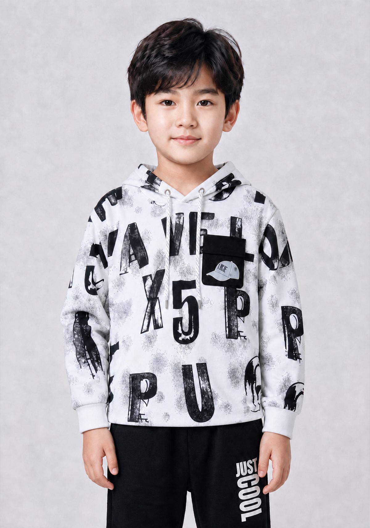 Toddler Typography Hoodie & Joggers Co-Ord Set