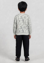 Toddler Crew neck Sweatshirt and Joggers Set