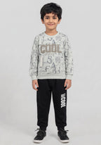 Toddler Crew neck Sweatshirt and Joggers Set