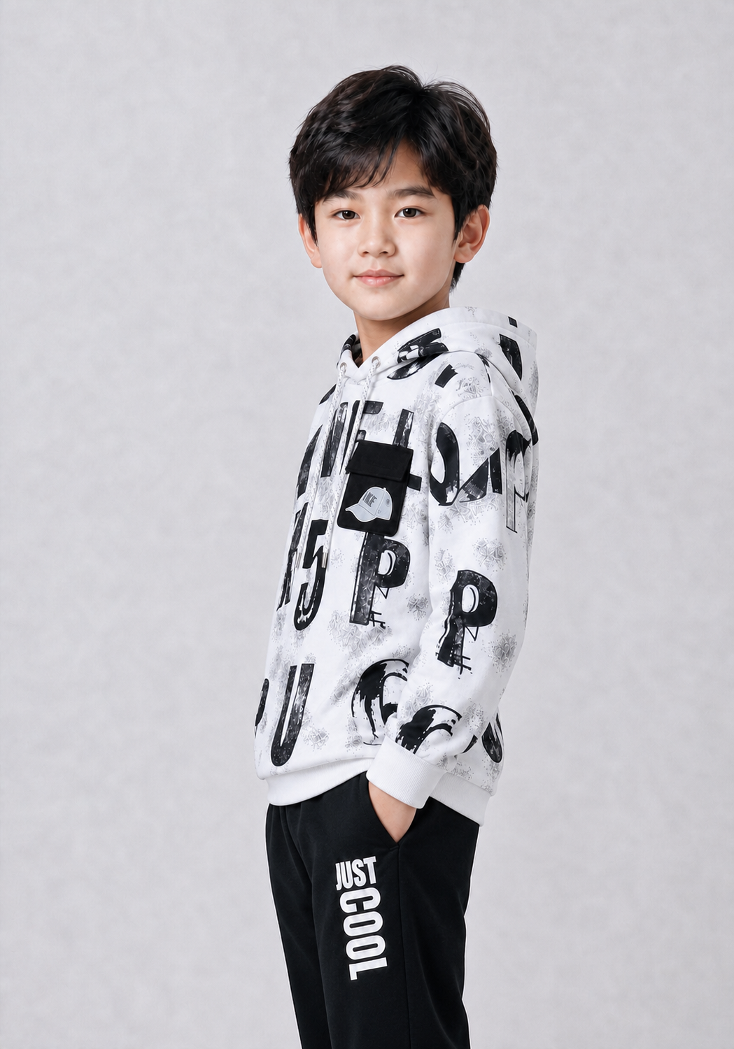 Toddler Typography Hoodie & Joggers Co-Ord Set