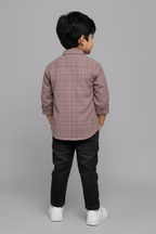 Boys Cash Graphic Inner With Button-Down Shirt